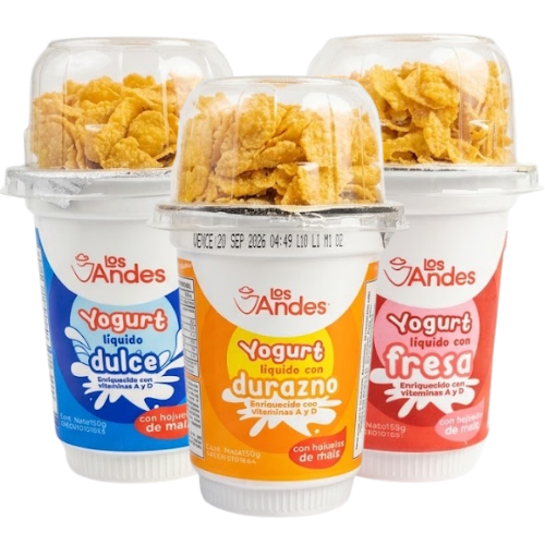 YOGURT LIQUIDO CON CEREAL 150GR (LOS ANDES)